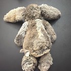 Jellycat Of London Woodland Bashful Bunny Plush Gray   Brown 9  Inch Plush Soft