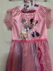 Nwt Disney Minnie Mouse Deluxe Nightgown Costume Size 6 6x