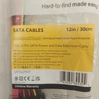 Startech Sata22pext 12in  12   22 Pin Sata Power And Data Extension Cable