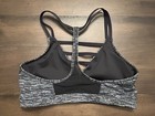 Victoria s Secret Vsx Medium Active Lightly Lined Sports Bra Black Strappy Cage