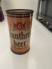 Vintage Gunther s Beer Baltimore Md Empty 12 Oz Flat Top
