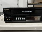 Philips Dvd Vcr Combo Player Recorder Dvp3345vb F7 4 Head Hi-fi No Remote Works