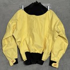Immersion Research Dry Top Kayak Jacket Small Yellow black Needs Gasket Repair