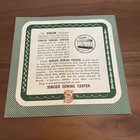 Owners Manual Singer Automatic Zigzagger Sewing Machine 1955