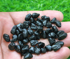 50 Pcs Lot Huge Black Spinal Raw Size 10-12 Mm Loose Gemstone Jewelry For Making