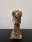Camille Claudel Bronze Sculpture  the Leaning Man  Signed And Numbered