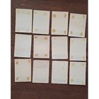 Vintage 1964 Beatles A bc Chewing Gum 1st Series Trading  Cards Lot Of 12