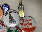 Vintage Beer   Alcohol Button Pin Lot