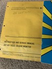 Original Water Damaged Altered Beast Sega Arcade Video Game Manual