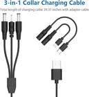 Replacement Charger Cable For Dog Shock Collar Compatible With Pet   Flittor   