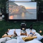 Towond Projector Screen With Stand - 150   120   100  Sizes New   