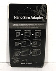 Lot Of 100 Sets Nano Sim Card To Micro Standard Adapter Converter Set 4 In 1 New