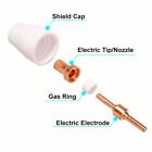 40 Pcs Plasma Cutting Consumables Extend Tips For Pt-31 Lg-40 Torch Cut40 Cut50