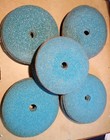 5 Dozen Vintage Norton F826 Zirconia Alumina Fiber Discs -7 X 7 8  - 24 Grit - 2