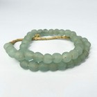Krobo Recycled Powder Glass Translucent Trade Beads
