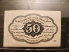 Fractional Postage Currency  First Issue 50 Cents 1862-63 