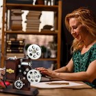 Movie Projector Music Box Vintage Theater For Elise Tune