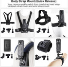 Accessories Kit For Insta360 One X5 x4 x3 x2 x  One R  X And Gopro Hero 9 new Qu