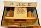 Vintage Hand Operated Playing Card Shuffler-works Great W box