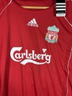 Adidas Liverpool Gerrard  8 Jerseycarlsberg Sponsor Men s Medium Nwtred