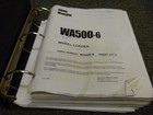 Komatsu Wa500-6 Wheel Loader Shop Service Repair Manual 55001-