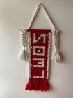 Vintage Macrame Noel Christmas Wall Hanging Decoration 39 