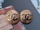 6pcs Stamped Chanel Cc  Gold Round Button 20mm