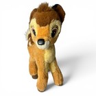 Vintage 1992 Disney Mattel Bambi Plush 14  Standing Posable Stuffed Animal Deer