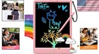 Lcd Writing Tablet For Kids  10-inch Coloring Drawing Pad  Mess Free Doodle B   