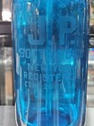 Vintage Blue Czech Siphon Seltzer Bottle J p  Bottling New York City 1950 s Old