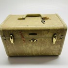 Samsonite Vintage Make-up Travel Train Suit Case Shwayder Bros  Inc W  Key