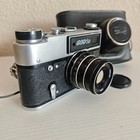 Fed 5 B  v  Vintage Ussr Rangefinder Camera  With Industar-61 2 8 52