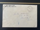 1938 Bahamas Registered Cover Nassau To France War Tax Late Use Dr Walter Hess