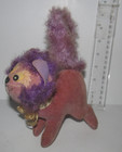 Vintage Dakin Dream Pets Plush Brown   Purple Squirrel   japan   e 