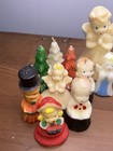 Vintage Gurley Candles Lot Of 18 Collection Christmas 1950s Choir Angels Church
