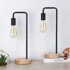 Set Of 2 Vintage Task Lamp Table Desk Lamp Beside Nightstand Lamp Bedroom Dorm