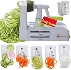 5-blade Vegetable Spiralizer  Strongest-heaviest Spiral Slicer  Best Veggie P   