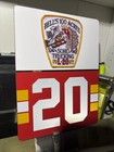 Fdny Ladder 20 Reflective Vinyl Sign W  Logo