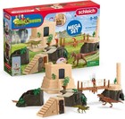 Dinosaur Mega Play Set - 169pc Dino Temple With Figurines   Action Figure - Kids