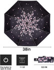 Automatic Mini Travel Windproof Umbrella Compact Auto Open close Small Lightweig