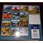 2018-landscapes 12-month Calendars-2 Pack new sealed vintage-2018