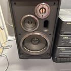 Vintage 90s Aiwa Nsx-d2 Compact Stereo System Radio Twin Cassette Deck Speakers