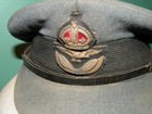 Ww2 Wwii British Raf Royal Air Force Officer Visor Hat Cap Pilot s Egypt Or Cbi