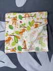 Baby Receiving Blanket Monkey Hanging On A Tree Branch Flannel Swaddle 41 x42 