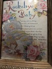 Rockabye Baby Poem Framed Print Nursery By Wendy Lyn Wall Art Very Nice  Vintage