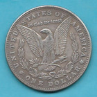 Skull E  Plurius Unum Novelty Good Luck Heads Tails Challenge Pocket Coin 1878cc
