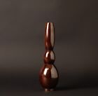 Beautiful Shape Japanese  Bronze  Vase  By Well Known Artist   Zf80