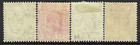 Bahamas  british  1906 Scts  44- 47   Complete 2nd Set   edward Vii  M lh  Vf-xf