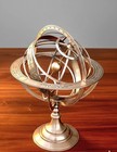 Antique Brass Armillary 18  Globe Vintage Astrolabe Sphere Maritime