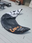 Slingshot Ufo V1  3 0 Kitesurfing Kite W  Bag Black white orange